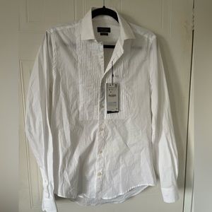 ZARA MAN Slim fit White button-down Shirt
